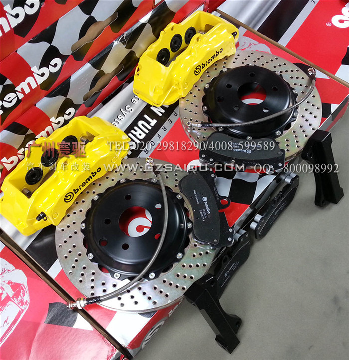 豐田銳志改裝brembo六活塞剎車