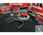 意大利Brembo F40小四活塞專業剎車改裝本田飛度