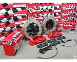 brembo卡宴六活塞剎車套裝意大利原裝正品 適用于奔馳、君威、銳志等車