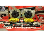 大眾GTI升級改裝GT版四活塞BREMBO剎車套裝時尚世界著名品牌意大利進(jìn)口