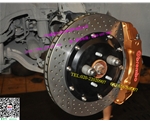 奔馳GL450改裝升級BREMBO原裝進口剎車套裝大六活塞卡鉗頂級剎車配置