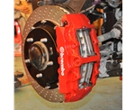 GL450升級剎車GT8套裝   奔馳GL450改裝大八活塞卡鉗  GL450升級BREMBO 8活塞鮑魚