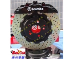 極光升級剎車改GT8  極光提升剎車改BREMBO   極光改裝380剎車盤